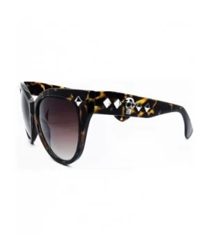 Oversize Designer Sunglasses - Leopard Brown - CR18E4DO58Z $17.01 Oversized