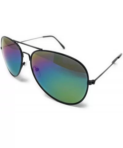 My Shades Classic Sunglasses Teardrop - Black Frame- Multicolor - CY187QS3KDA $6.73 Oval