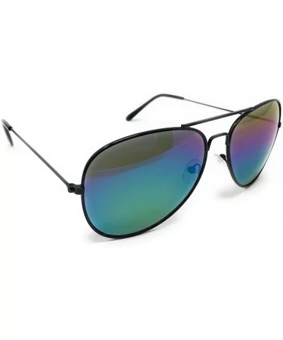 My Shades Classic Sunglasses Teardrop - Black Frame- Multicolor - CY187QS3KDA $6.73 Oval