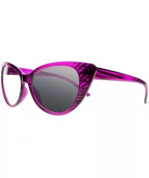 Transition Photochromic Bifocal Women Cat Eye Reading Glasses UV Protection Sunglasses Readers - Purple - CB18I9C42QR $19.70 ...