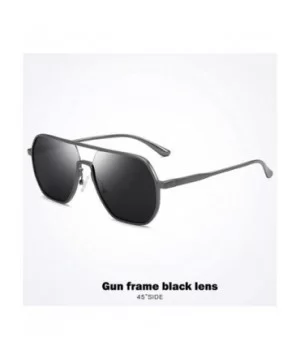 Sunglasses Polarized Chameleon Magnesium Photochromic - S0073 04gunblack - CM1986KD279 $26.70 Square