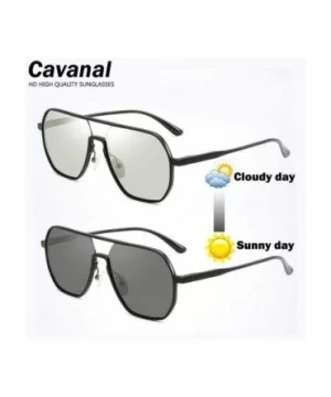 Sunglasses Polarized Chameleon Magnesium Photochromic - S0073 04gunblack - CM1986KD279 $26.70 Square