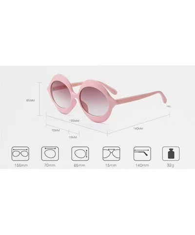 Women Fashion Classic Irregular Big Frame Sunglasses Retro Casual Eyewear - C - CM18TLY3MOU $5.51 Square