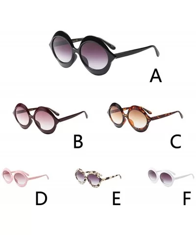 Women Fashion Classic Irregular Big Frame Sunglasses Retro Casual Eyewear - C - CM18TLY3MOU $5.51 Square