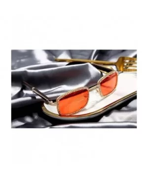 Diamond Sunglasses Vintage Glasses Fashion - Gold&clear - CV19273SUDS $11.16 Square