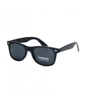 Retro Style Sunglasses Classic 80's Vintage Style Design (Black Matte) - CD11NWIYO3N $5.49 Wayfarer