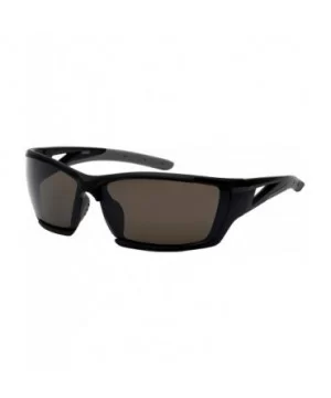 Premium Sports Sunglasses w/Flash Mirror Lens 570087MMT-FM - Matte Black - C612K07OZ1T $8.59 Sport