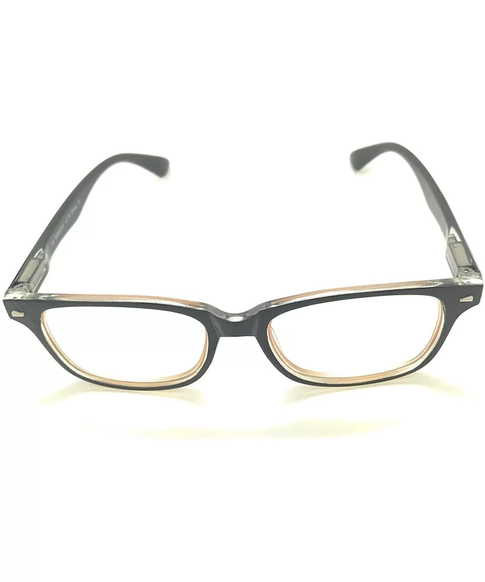 Computer Reading Glasses Blue Blocking - Black - CS18NDR8X5D $7.48 Rectangular