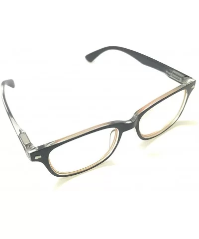 Computer Reading Glasses Blue Blocking - Black - CS18NDR8X5D $7.48 Rectangular