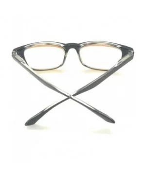 Computer Reading Glasses Blue Blocking - Black - CS18NDR8X5D $7.48 Rectangular