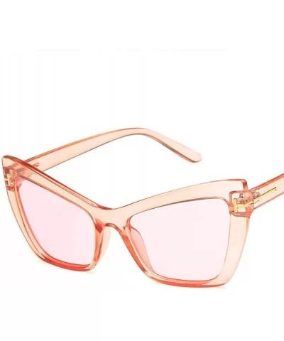 Unisex Sunglasses Fashion Bright Black Grey Drive Holiday Rectangle Non-Polarized UV400 - Pink - CD18RLIZZ5C $5.91 Rectangular