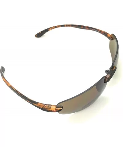 Sun Readers Rimless Maui Wrap Polarized or Non-polarized Lightweight TR90 Frame Bifocal Sunglasses - CT188I9DEXT $9.28 Wrap