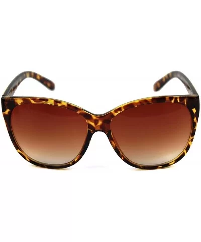 Retro Oversized Cat Eye Poliarized Sunglasses P2431 - Tortoise - C117YQNOHY9 $7.77 Oversized