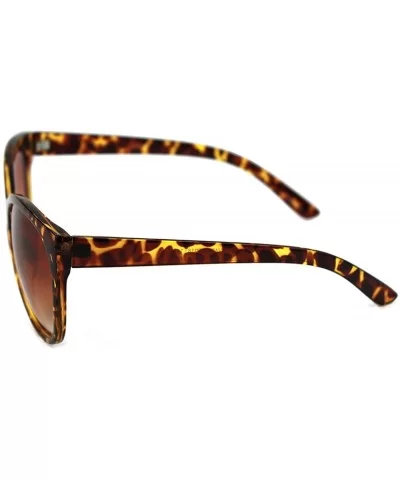 Retro Oversized Cat Eye Poliarized Sunglasses P2431 - Tortoise - C117YQNOHY9 $7.77 Oversized