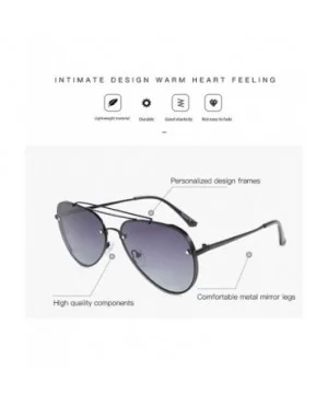 Frog Mirror Polarized Sunglasses for Men and Women Street Photography Selfy - Silveryellow - C618AU8ENYZ $4.85 Aviator