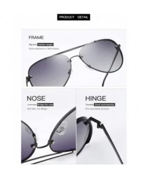 Frog Mirror Polarized Sunglasses for Men and Women Street Photography Selfy - Silveryellow - C618AU8ENYZ $4.85 Aviator