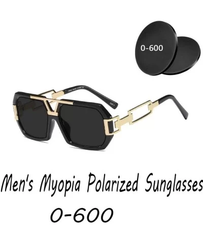 2019 new custom men's myopia polarized sunglasses- men's driving polarized sunglasses - CZ18XE4OOQI $21.26 Square