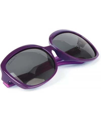 Oversized Womens Sunglasses Polarized uv Protection Simple Sunglasses LSP301 - Acetate Polarized Purple - C811QM5G6AB $14.09 ...