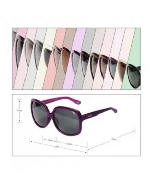 Oversized Womens Sunglasses Polarized uv Protection Simple Sunglasses LSP301 - Acetate Polarized Purple - C811QM5G6AB $14.09 ...