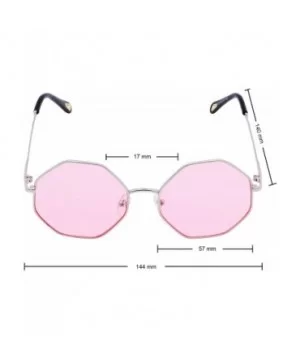 Fashion Sunglasses Delicate Polarized Protection - Purple - CW18RY78Q5T $9.71 Aviator