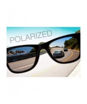 Shoreline Polarized Sunglasses by Dimensional Optics - Big Sur - CR18I5WCAIX $14.65 Wayfarer