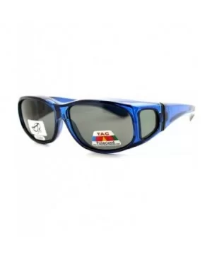 2 Extra Small Polarized Fit Over Sunglasses Wear Over Eyeglasses - Pink / Blue - CN12LMD5NH5 $24.39 Oval