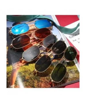 Polarized Oval Sunglasses for Men and Women Summer Eyewear UV400 - C6 - CO190DX3CGG $13.13 Oval