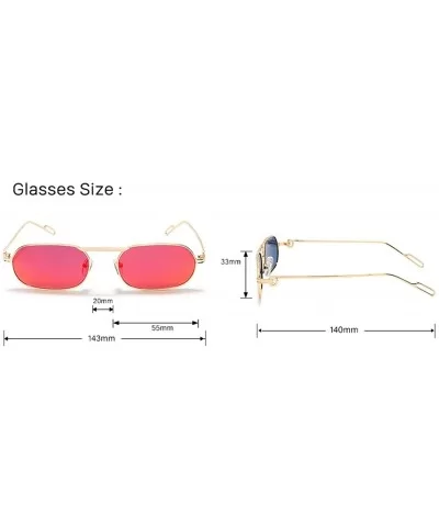 Polarized Oval Sunglasses for Men and Women Summer Eyewear UV400 - C6 - CO190DX3CGG $13.13 Oval