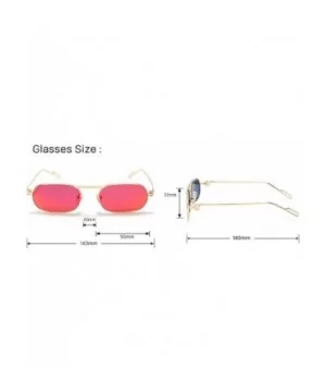 Polarized Oval Sunglasses for Men and Women Summer Eyewear UV400 - C6 - CO190DX3CGG $13.13 Oval