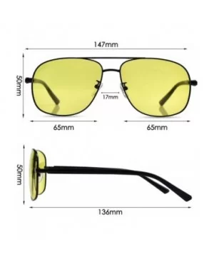 Blocking Sunglasses Photochromic Polarized - Black/Yellow/87503 - CQ18RY6OWIT $46.55 Sport