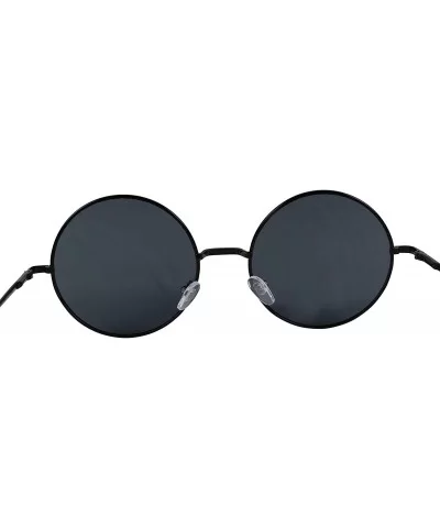 Retro Oversized Round Hippie Sunglasses w/Extra Large Circle Lens Metal Frame Groovy 70's Classic Shades - CY18NH92DHZ $6.69 ...