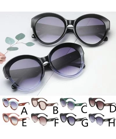 Vintage Punk Stylish Irregular Shape Sunglasses Retro Street Style Unisex Glasses - A - C9196R04Z09 $7.74 Butterfly