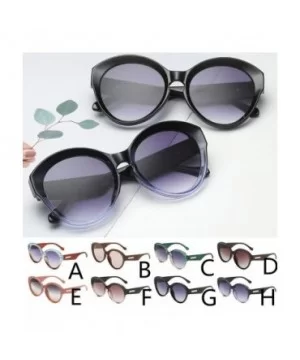 Vintage Punk Stylish Irregular Shape Sunglasses Retro Street Style Unisex Glasses - A - C9196R04Z09 $7.74 Butterfly