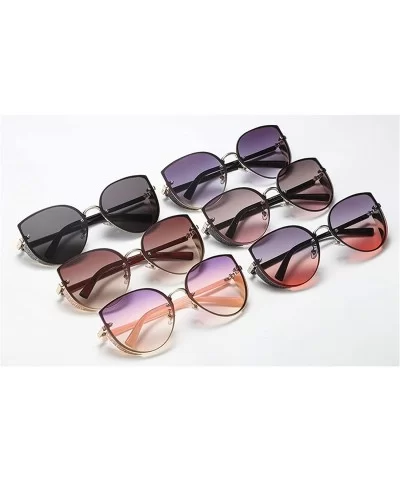 Vintage Retro Glasses Unisex Big Frame Sunglasses Eyewear - C - CU18TUU42GG $6.72 Oversized