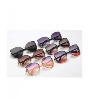 Vintage Retro Glasses Unisex Big Frame Sunglasses Eyewear - C - CU18TUU42GG $6.72 Oversized