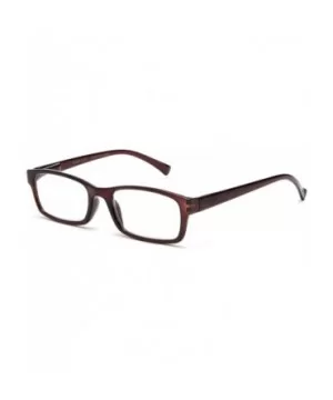 Newbee Fashion Squared Reading Glasses - 3 Pack Black- Tortoise & Brown - CK187GHXUS7 $9.48 Square