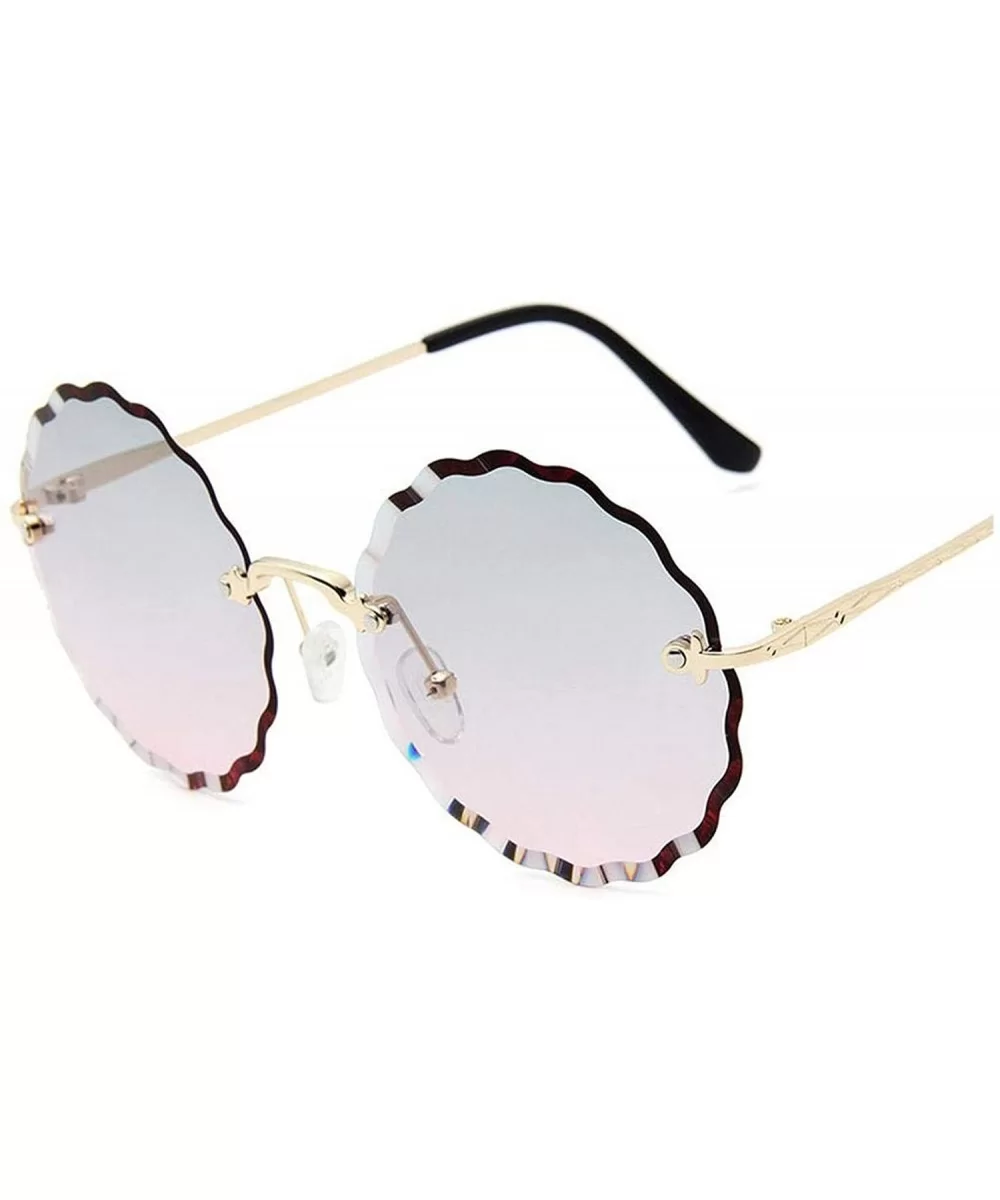 RimlWomen Sunglasses 2019 Clear Alloy Frame Vintage Retro Designer Eyeglasses Adult Shades - Gray Pink - C5198AHNSGC $15.70 O...