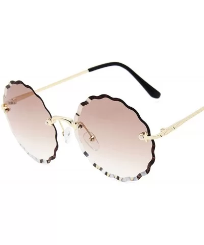 RimlWomen Sunglasses 2019 Clear Alloy Frame Vintage Retro Designer Eyeglasses Adult Shades - Gray Pink - C5198AHNSGC $15.70 O...