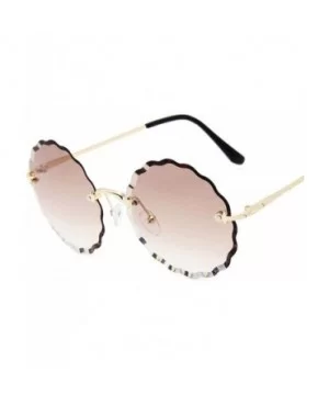 RimlWomen Sunglasses 2019 Clear Alloy Frame Vintage Retro Designer Eyeglasses Adult Shades - Gray Pink - C5198AHNSGC $15.70 O...