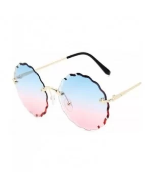 RimlWomen Sunglasses 2019 Clear Alloy Frame Vintage Retro Designer Eyeglasses Adult Shades - Gray Pink - C5198AHNSGC $15.70 O...