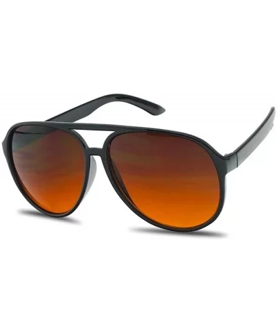 Sunglass Stop Blocking Aviator Sunglasses - CO12HX7WV3N $9.54 Round