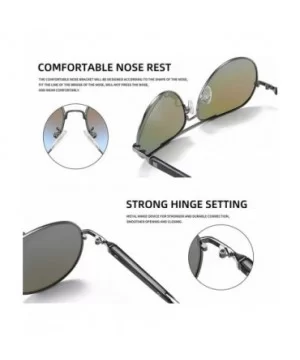 Pilot Sunglasses Men Polarized Metal Frame Anti-Glare Mirror Lens 2020 Fashion Fishing Sun Glasses Male UV400 - C7199C8TZ48 $...