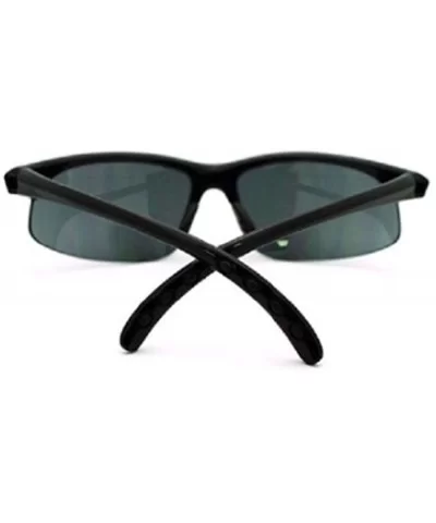 3 Pairs Men and Women Sunglasses with Bifocal Reading Lens Half Rim Sports Fashion - Black - CG12EM1BQ11 $23.71 Semi-rimless