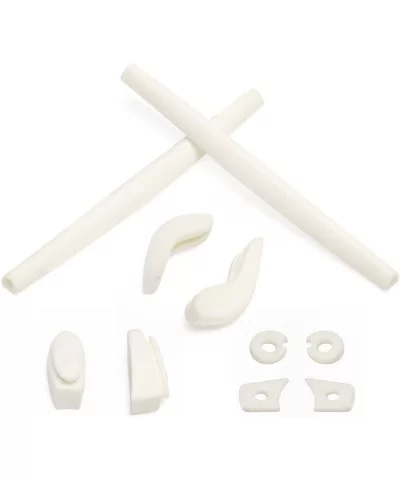 Replacement Earsocks & Nosepieces Rubber Kits Juliet White&Green - C618GZ9K46L $11.16 Goggle