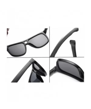 Fashion Oversized Sunglasses for Men - Retro Womens Lightweight Sunglasses Polarized E8942 - CD18HDGYUEU $7.08 Oversized