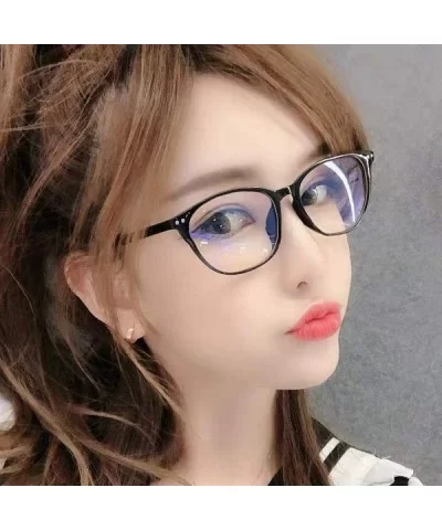 glasses fashion version glasses Black Box _Myopia - CL18GYG4886 $34.25 Oval