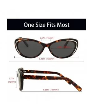 Vintage Brand Cat Eye Polarized Sunglasses 100% UV Protection Retro Glasses Women Eyewear - Tortoise - CV1822CZ0AC $13.71 Cat...