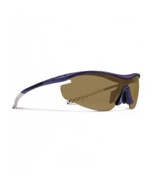 Zeta Purple Hiking/Mountain Biking Sunglasses with ZEISS P8010 Brown Tri-flection Lenses - CK18KMKOE4N $14.75 Sport