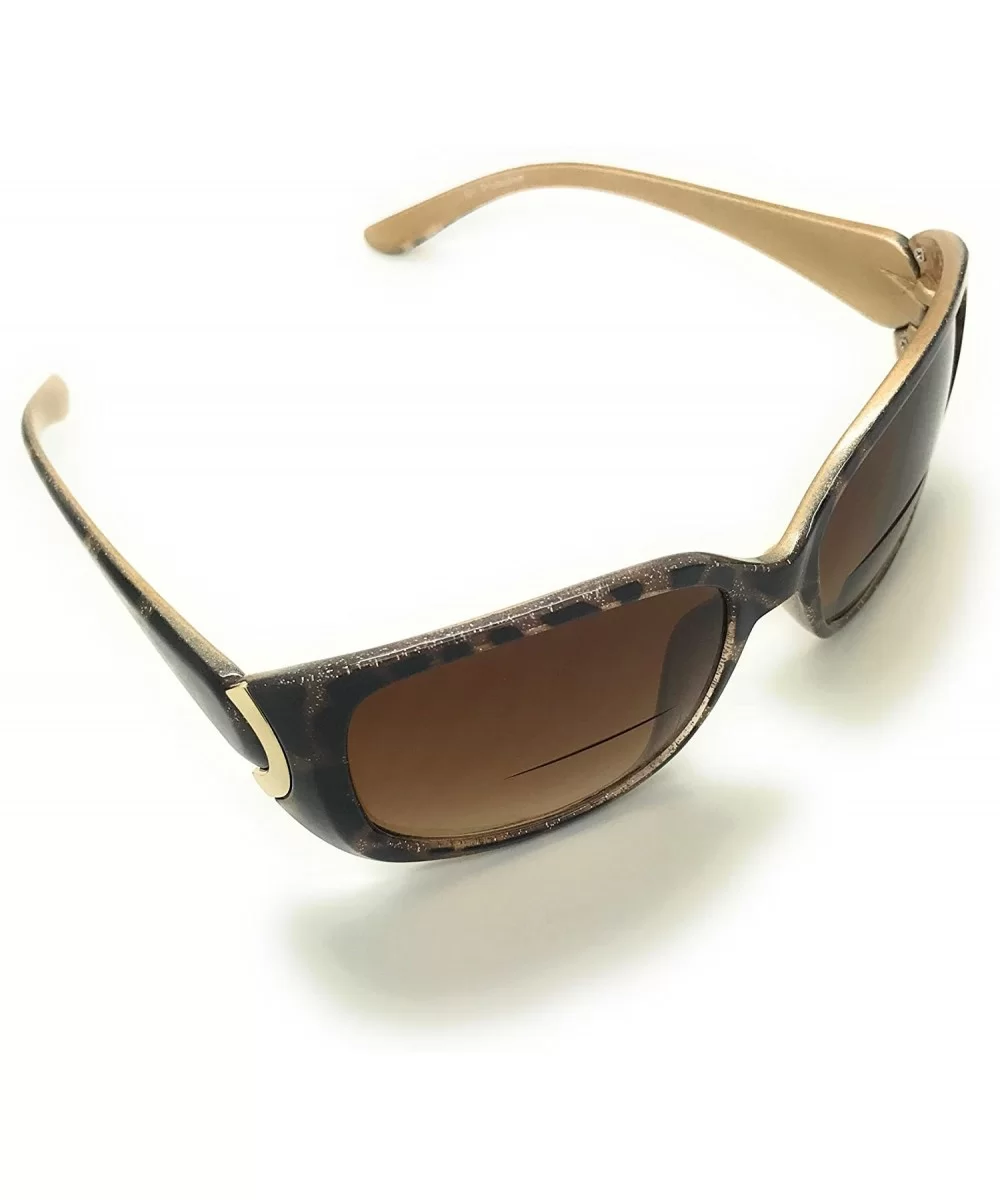 Sun Readers Classic Jackie O Bifocal Sunglasses for Women - Gold - CH187Q52K59 $11.79 Rectangular