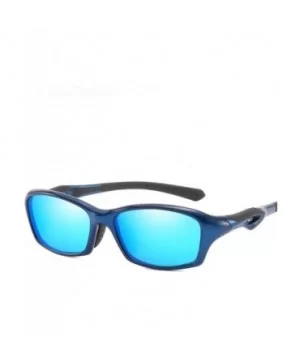 2019 Polarized Outdoor Sport Sun Glasses Men Outdoor Sports 18020 RED BLACK - 18020 White Blue - C518Y3N0EZU $11.97 Aviator